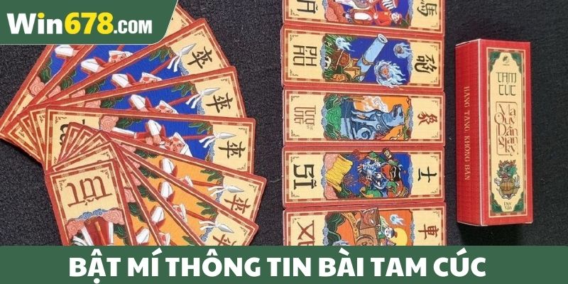 Bật mí thông tin bài tam cúc 